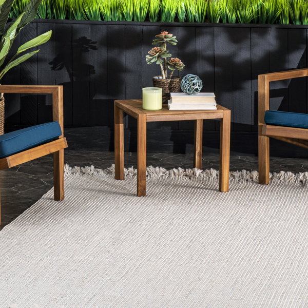 Mistana™ Katniss Ivory Indoor/Outdoor Rug & Reviews Wayfair